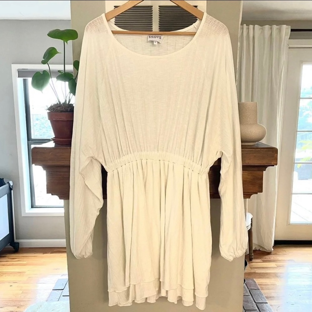 SNDYS Long Sleeve Wand Dress